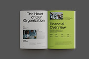 Green Non-Profit Annual Report, a Brochure Template by Neermana (Thumbnail 6 of 11)