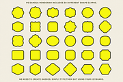 3 Letter Monogram Maker - PS Samdua, a Sans Serif Font by Para-Scope Design (Thumbnail 6 of 8)