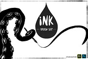 Super ink brush set, a Brush Add-On by Studio&Story (Thumbnail 1 of 5)