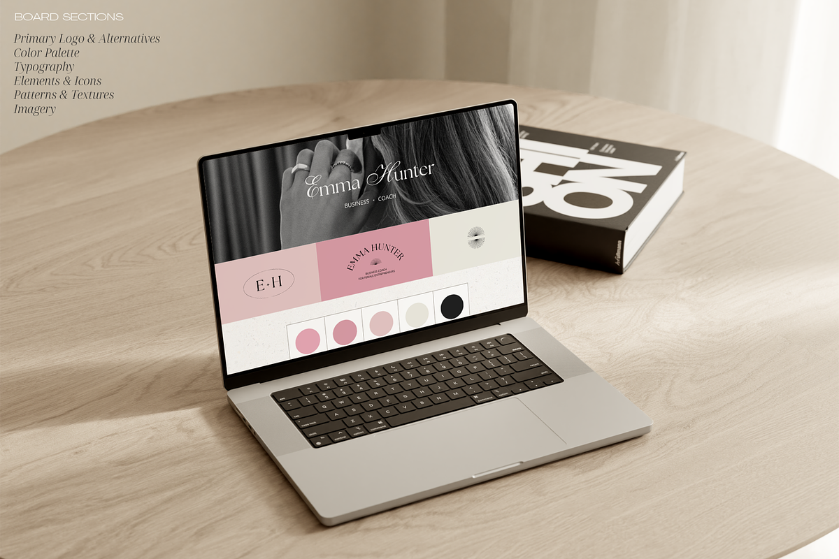 Coach Brand Board, a Branding & Logo Template by Creatif Foundry (Photo 4 of 6)