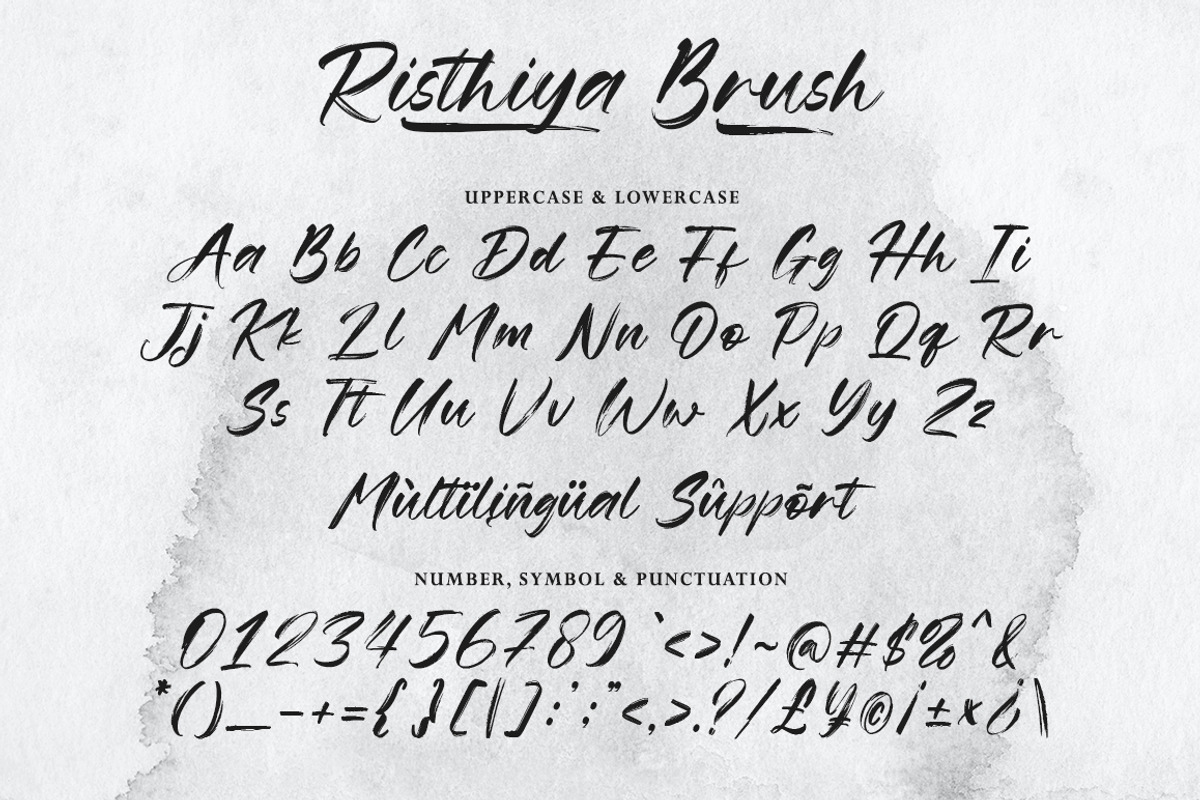 Risthiya Brush, a Handwritten Font by Gatype (Photo 4 of 6)