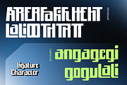 Vion - Modern Condensed Extrude Logo, a Sans Serif Font by Illushvara Design (Thumbnail 7 of 11)