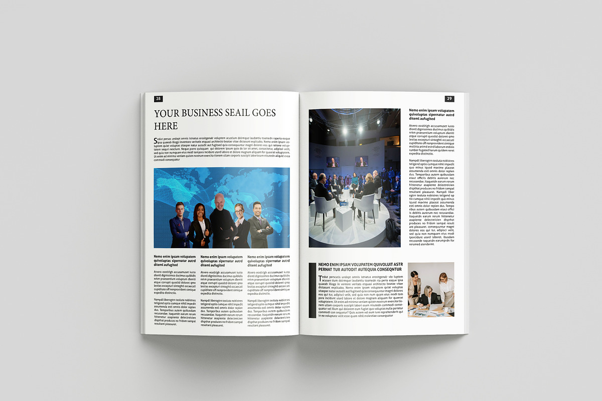 Minimal Multipurpose Magazine, a Magazine Template by Template Shop (Photo 15 of 22)