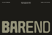 Barend - Brutalist Display Sans Font, a Sans Serif Font by Sekyra Lab (Thumbnail 1 of 16)