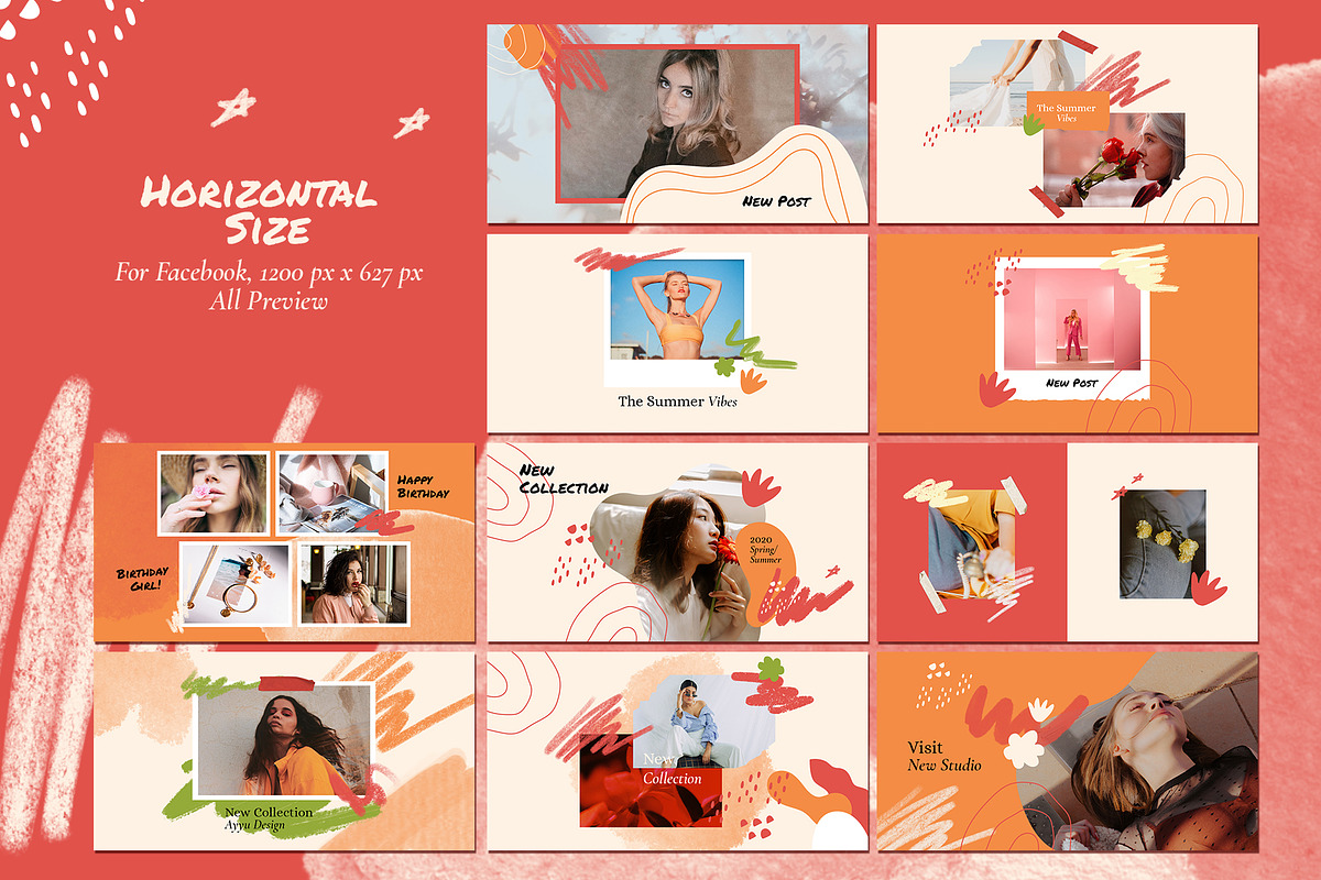 Ayyu-Social Media Brand Templates, a Social Media Template by Invasi Studio (Photo 11 of 13)