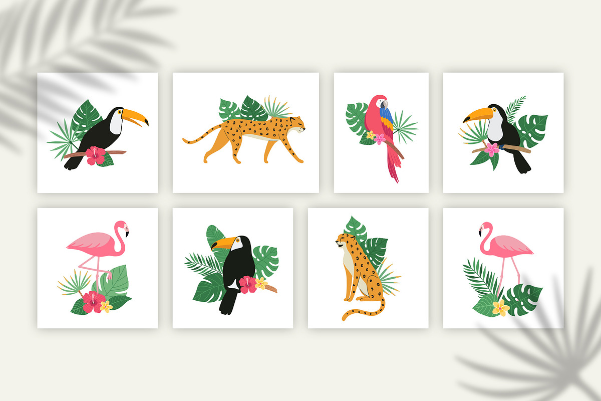 Jungle Mood Clipart, an Animal Illustration by mejorana (Photo 3 of 11)