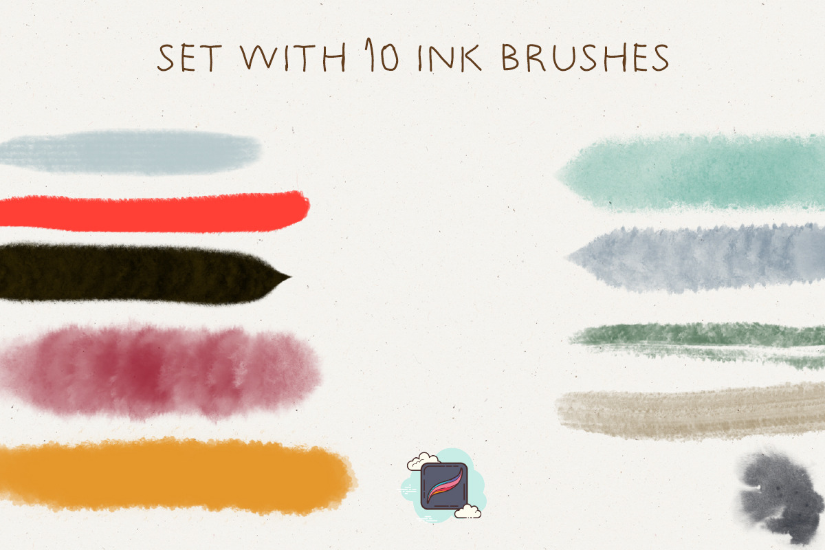 The Procreate Ink Box, a Brush Add-On by Just Bia (Photo 2 of 6)
