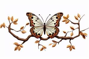 Butterfly Motif Nature Design