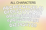 Boyers – Bubble Font, a Handwritten Font by Craft Supply Co. (Thumbnail 7 of 8)