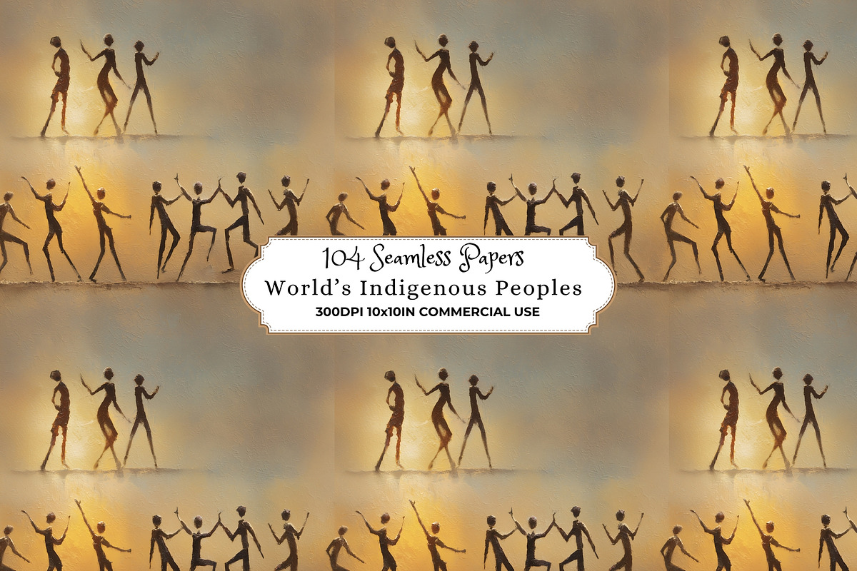 World’s Indigenous Peoples Patterns, a Pattern Graphic by Nicole Branger Art (Photo 1 of 38)
