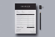 Minimal Invoice Template | Word, a Stationery Template by HiveArts (Thumbnail 2 of 2)