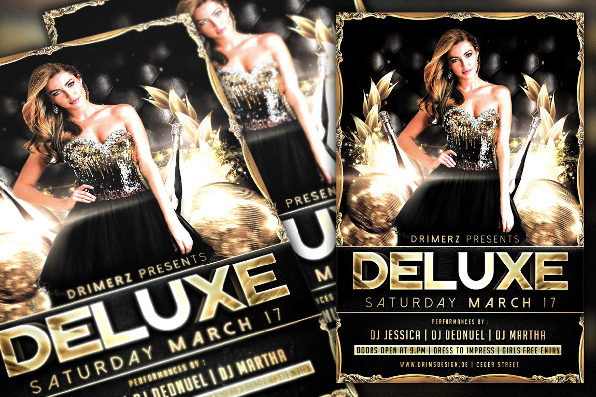 Deluxe Flyer, a Flyer Template by drimerz
