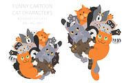 Funny cats pattern, an Animal Illustration by pet design shop (Thumbnail 7 of 10)