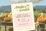 Quiet Garden Font Duo Retro Whimsy, a Script Font by Sixtype (Thumbnail 2 of 8)