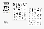 【50%】 BIG SALE Doodle BUNDLE, an Object Graphic by Pinkbrush (Thumbnail 6 of 8)