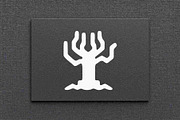 Creepy Tree Silhouette Vector, a Seasonal Illustration by Vectorium Studio (Thumbnail 4 of 4)