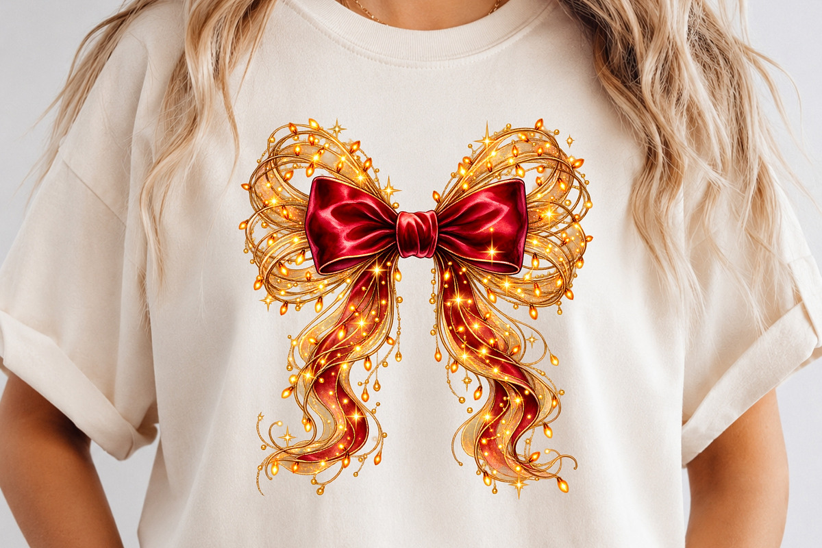 Christmas Red Bow PNG Clipart, an Object Graphic by Zahyl Studio (Photo 2 of 7)