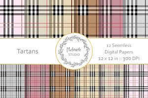 Tartan Burberry Digital Paper