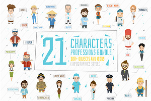 21 Professions characters.