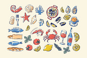 La Dolce Vita - Hand Drawn Food, a Decorative Illustration by Barkova Nadya (Thumbnail 4 of 9)