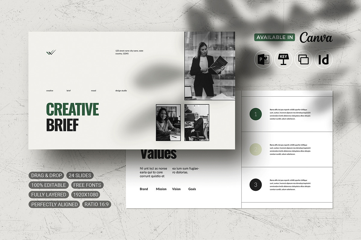 CANVA Presentation Bundle, a Presentation Template by White Graphic (Photo 10 of 27)