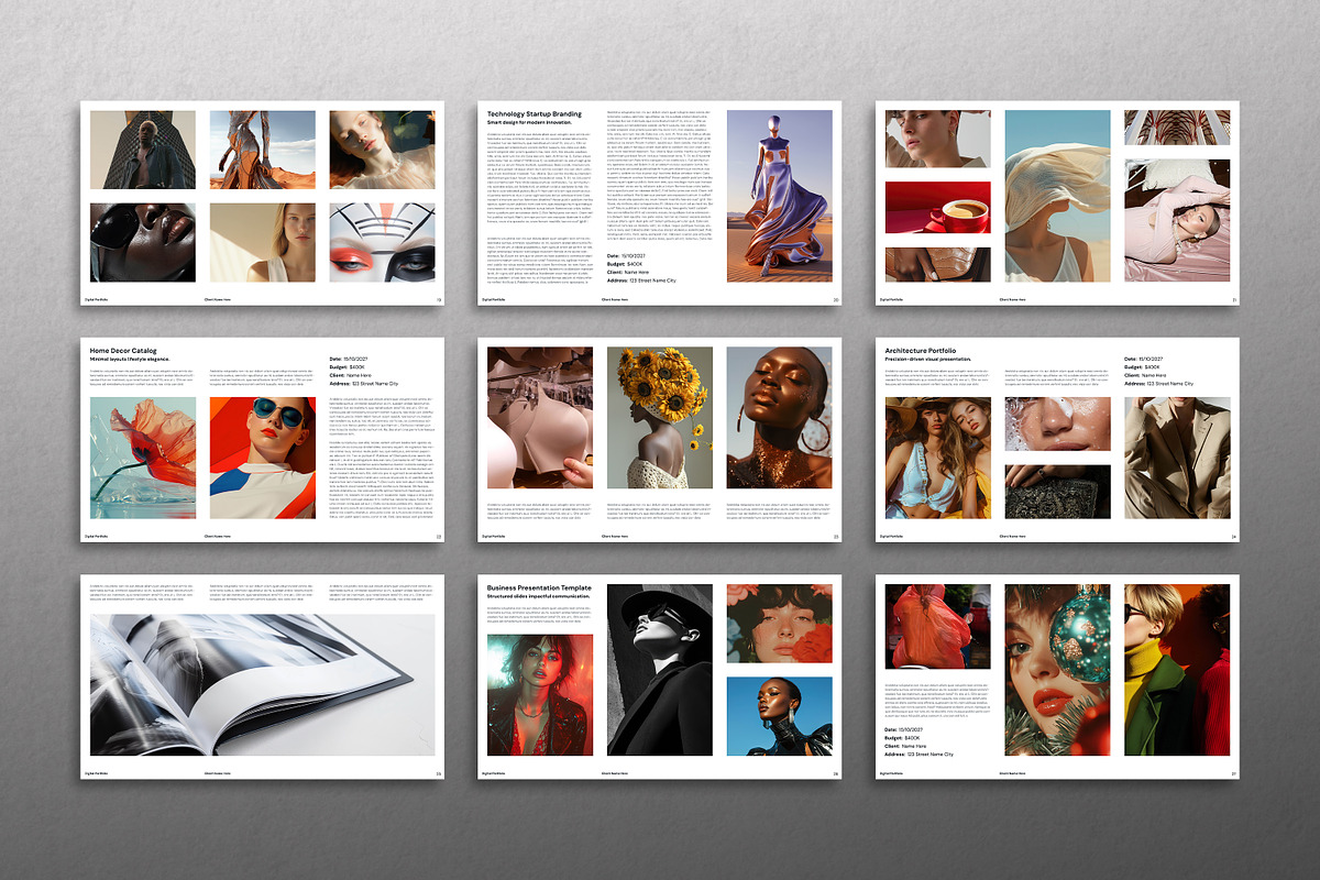 Portfolio Presentation Template, a Presentation Template by Artisan Vibes (Photo 10 of 12)