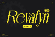 Revalyn Pixel, a Serif Font by Craft Supply Co. (Thumbnail 1 of 8)