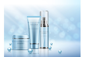 Cosmetic Tube  Packaging Mockup