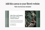 Stretch Accordion Showit Template, a Websites & App Template by Amanda Pena Design (Thumbnail 3 of 6)