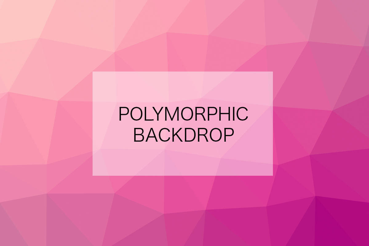 10 Geometric Polymorphic Backdrops, a Pattern Graphic by OrbitCarrot Marketing (Photo 5 of 5)