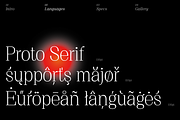 Proto Serif Light, a Serif Font by Bukva™ Type Foundry (Thumbnail 3 of 13)