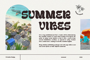 Ginsakis Groovy Typeface