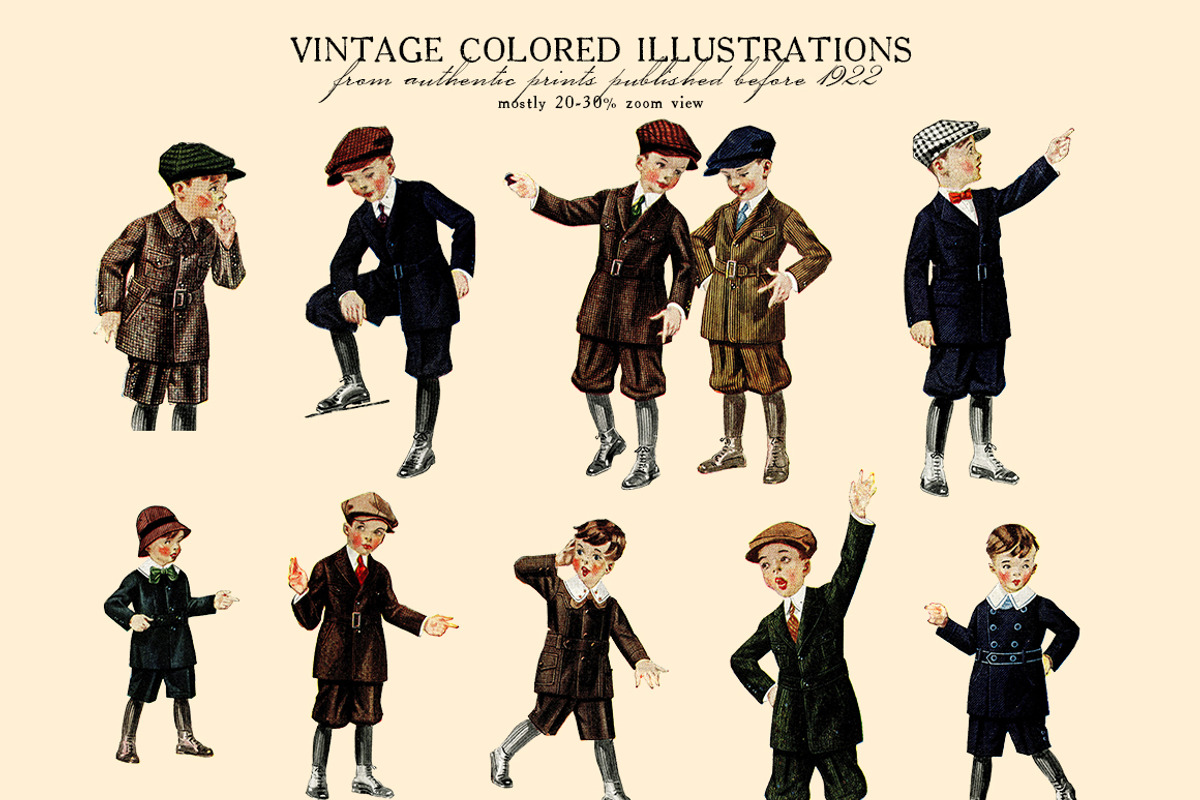 35 Gentlemen Colored Illustrations 3, an Illustration by Unember (Photo 4 of 4)
