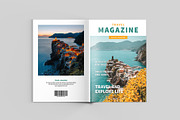Travel Magazine Template, a Magazine Template by xtratimebd (Thumbnail 8 of 9)