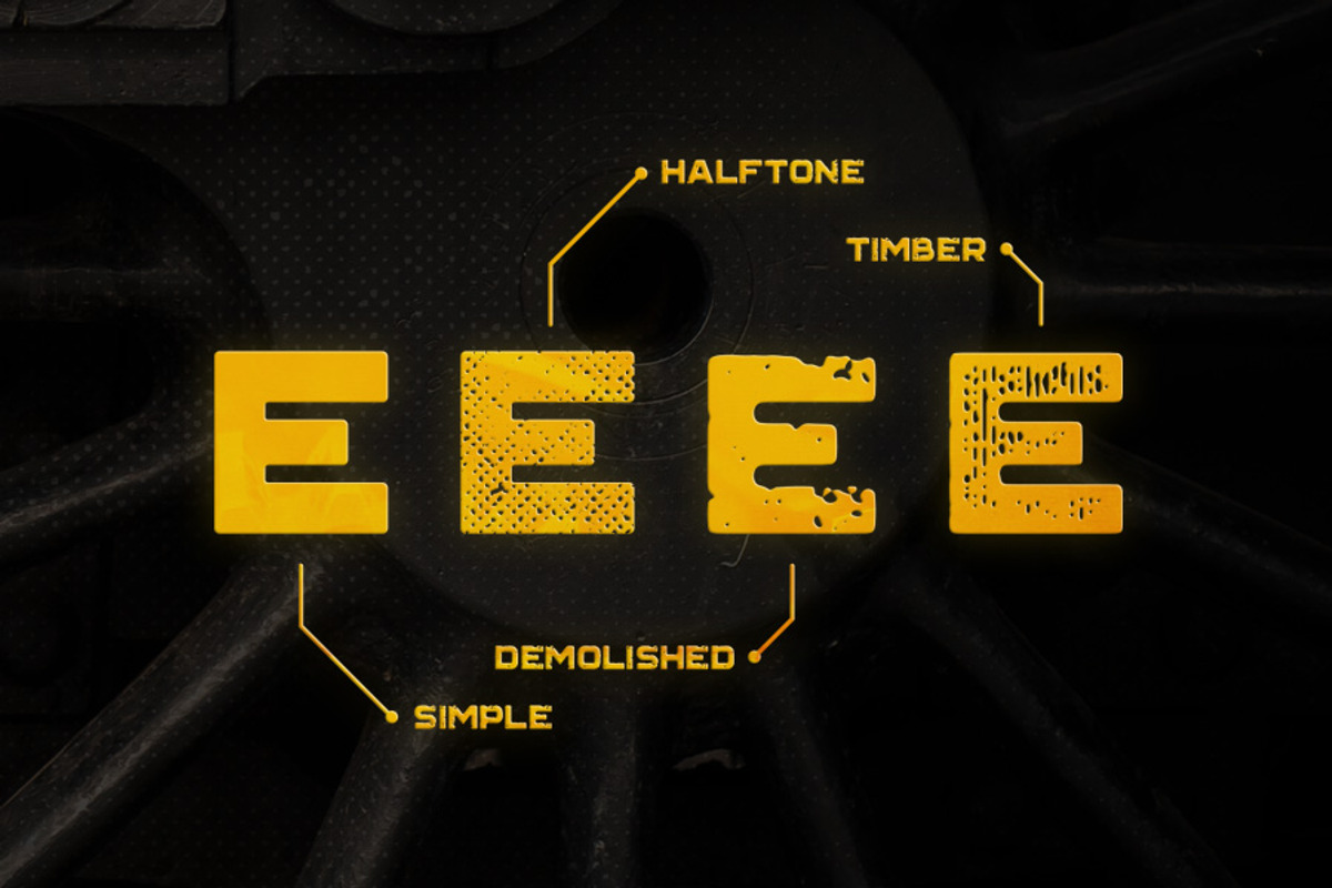 Grind Typeface, a Font by Tugcu Design Co. (Photo 3 of 5)