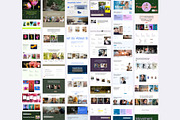 Modern Landing Page & Website UI Kit, an UI Kit Template by flr.24 (Thumbnail 2 of 2)
