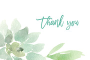 Succulents, White Flowers & Greenery, an Illustration by Kim Thoa Designs (Thumbnail 12 of 12)