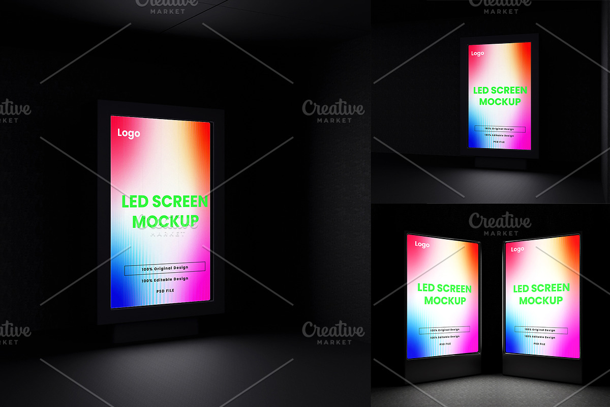 Digital Device Screen Mockup., an Advertising Mockup by samsulpassive (Photo 3 of 3)