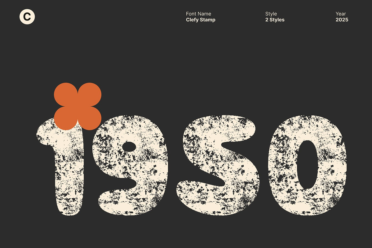 Clefy Stamp, a Sans Serif Font by Craft Supply Co. (Photo 6 of 8)