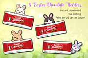 8 Easter Chocolate Holders, a Graphic by Adalin Shop (Thumbnail 1 of 5)