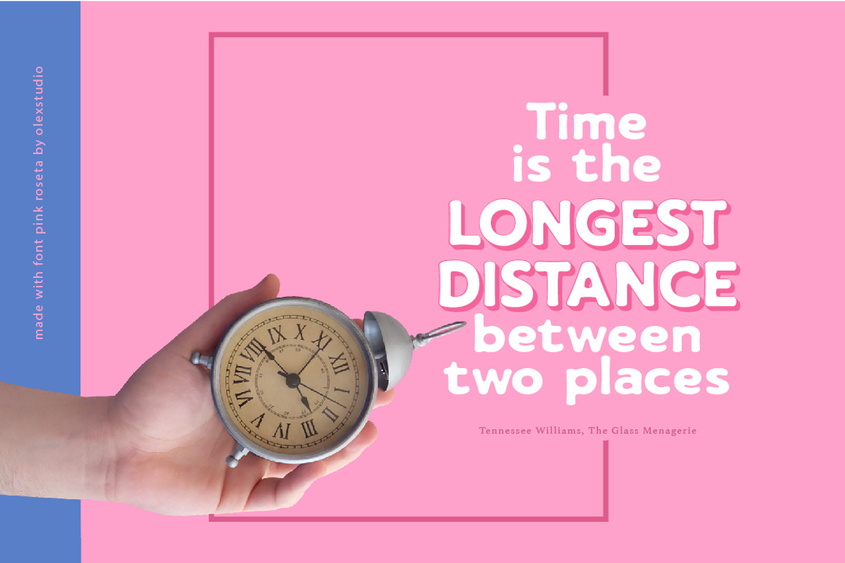 PINK ROSETA Typeface, a Script Font by Olexstudio (Photo 6 of 10)
