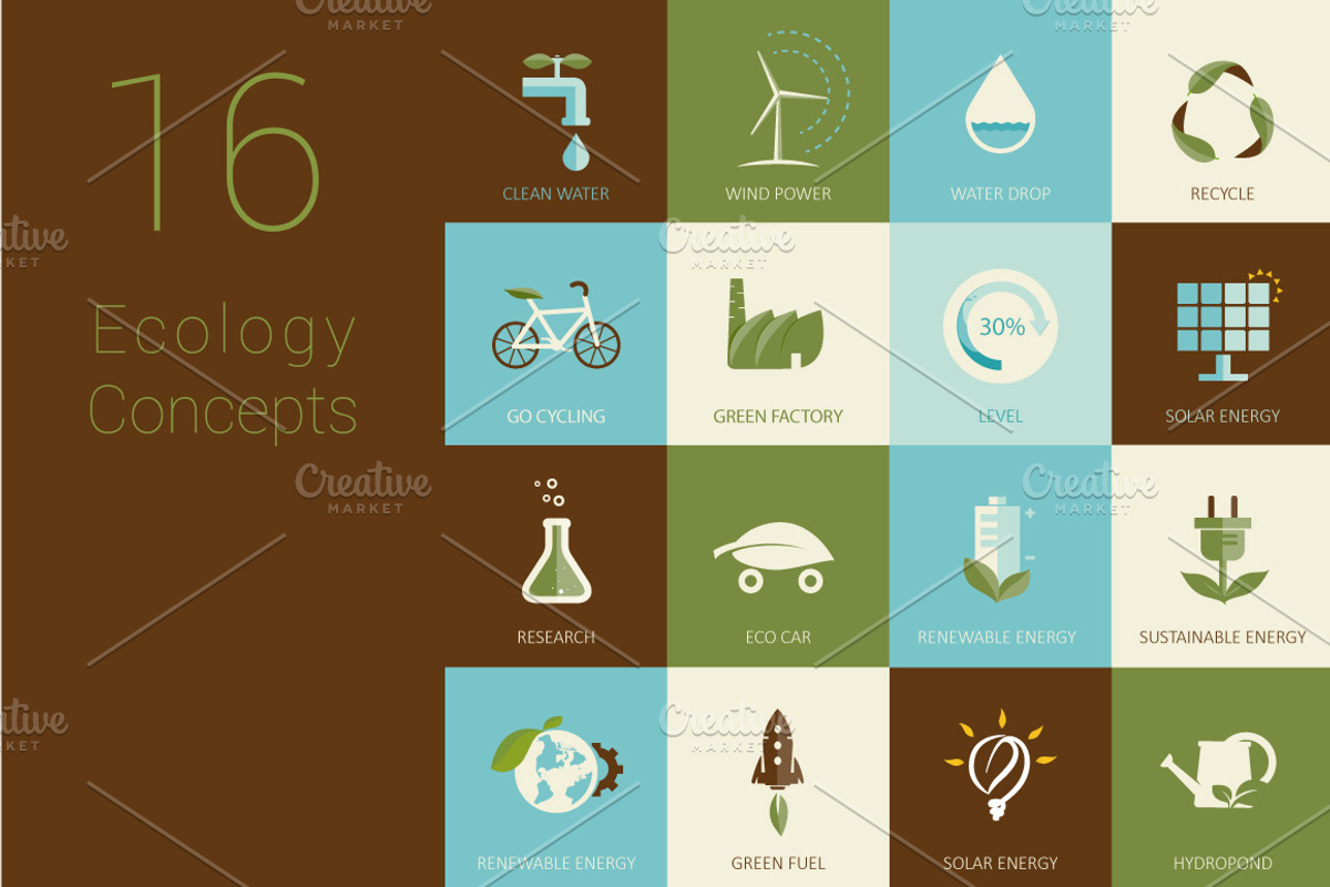 Ecology Concepts, an Icon by comica81