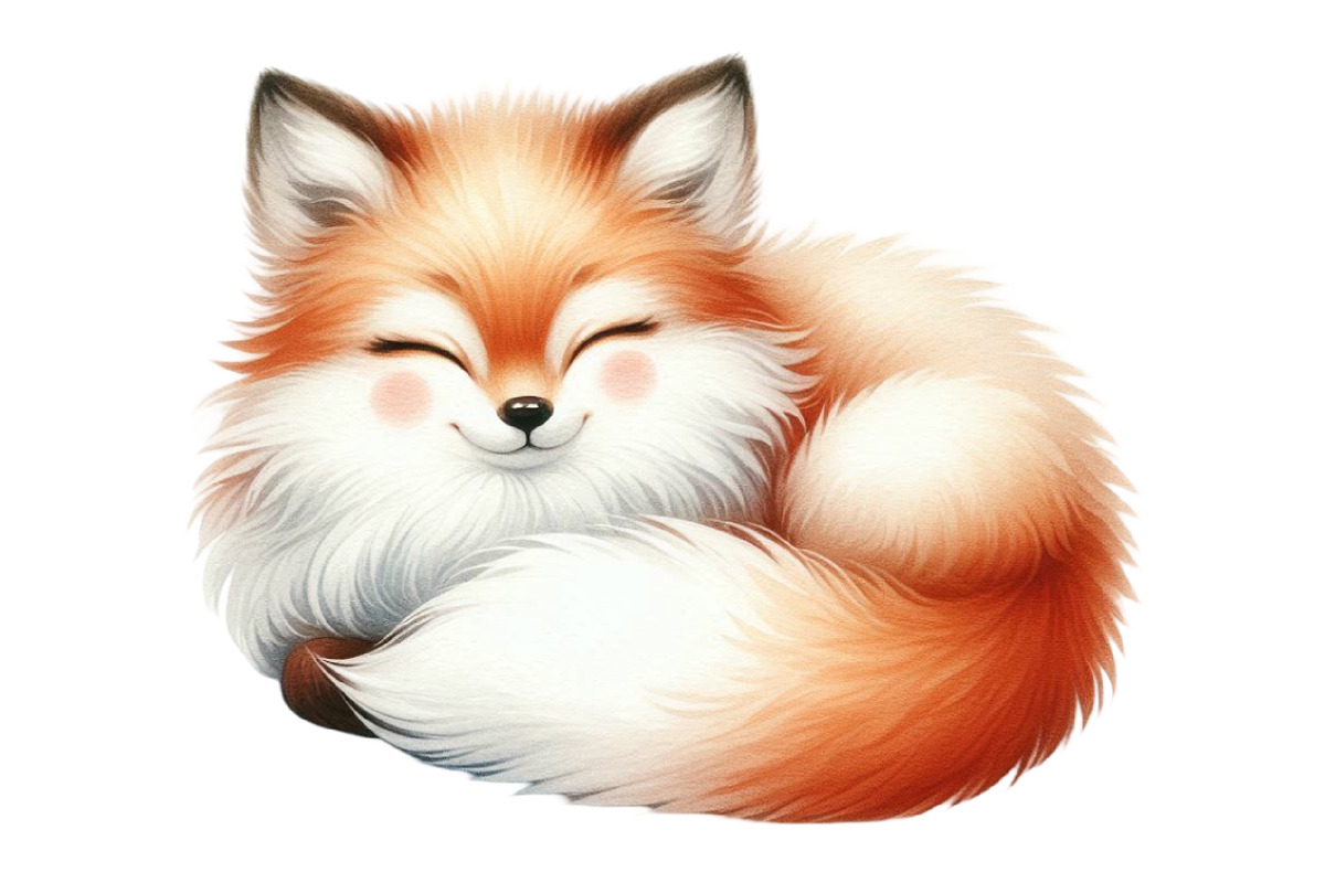 Fox with Emotion Clipart Bundle, a Graphic by CitraGraphics (Photo 4 of 4)