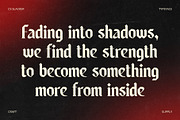 CS Slacker – Blackletter Font, a Blackletter Font by Craft Supply Co. (Thumbnail 7 of 8)