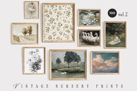 Vintage Nursery Prints vol.2