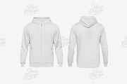 Hoodie Sweatshirt Mockup, an Apparel Mockup by UnicDesign (Thumbnail 2 of 3)