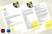 Modern Resume/CV Template Pack, a Presentation Template by Elm Design (Thumbnail 1 of 4)