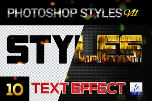 10 Creative Photoshop Styles V11