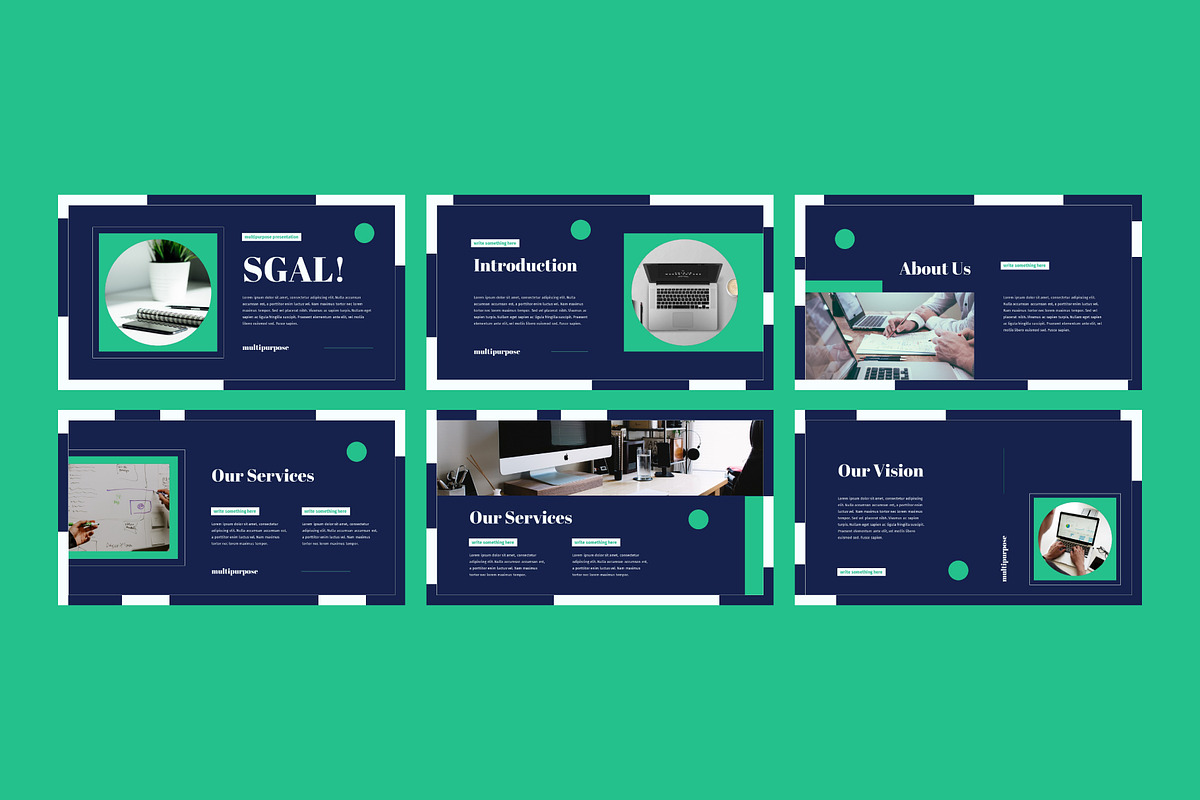 SGAL - Multipurpose PowerPoint, a Presentation Template by Dankudraw (Photo 2 of 6)