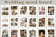 Wedding mood board template, a Stationery Template by EvaTemplates (Thumbnail 5 of 10)